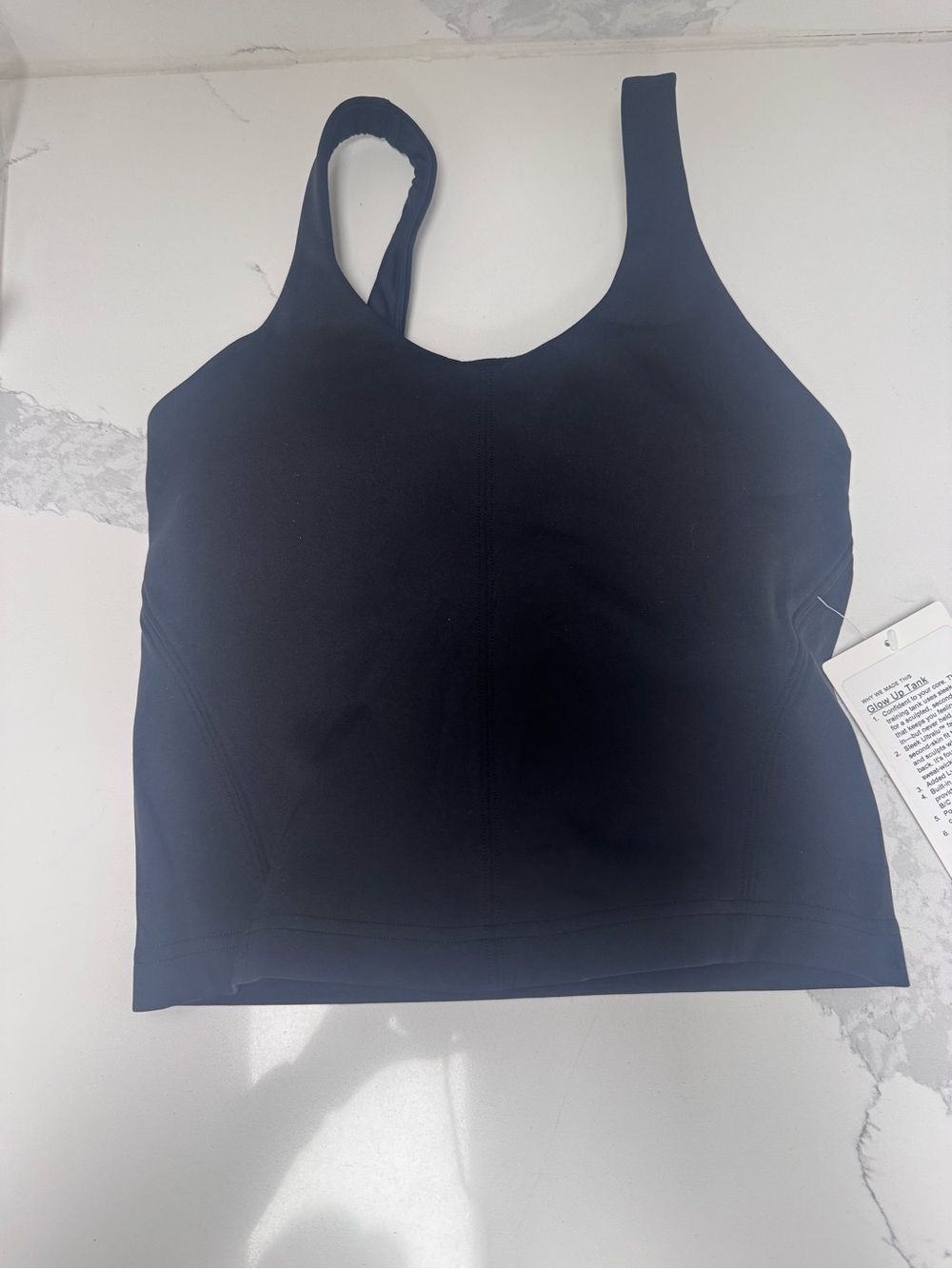 lululemon athletica Black Muscle Tank Top